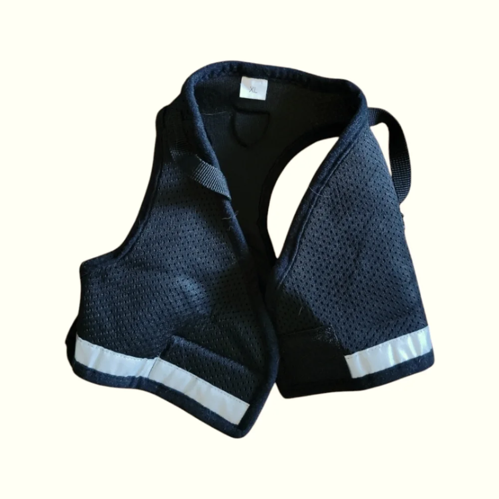 HP 😀 TinyPaw Comfortable Night Reflective No-Pull Padded Mesh Dog Harness Sz XL